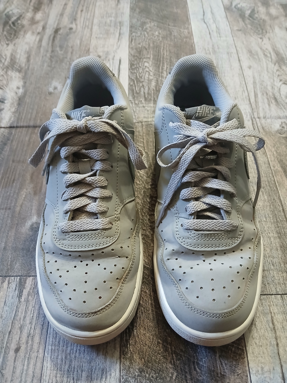Nike Court Vision Low Light Smoke Grey - Men's 7.5